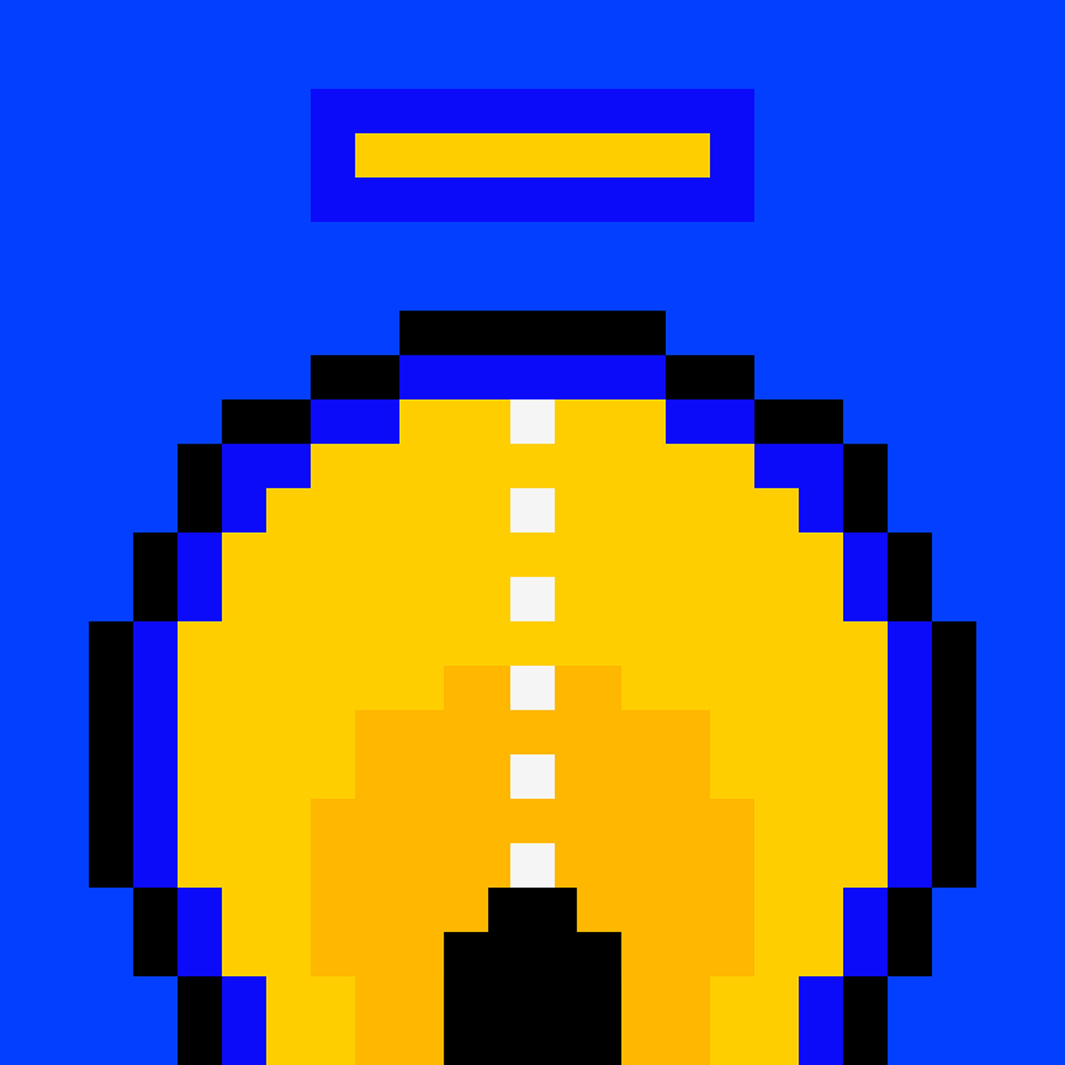 楊宗翰《NFT Pixel Tunnel #19》，2021