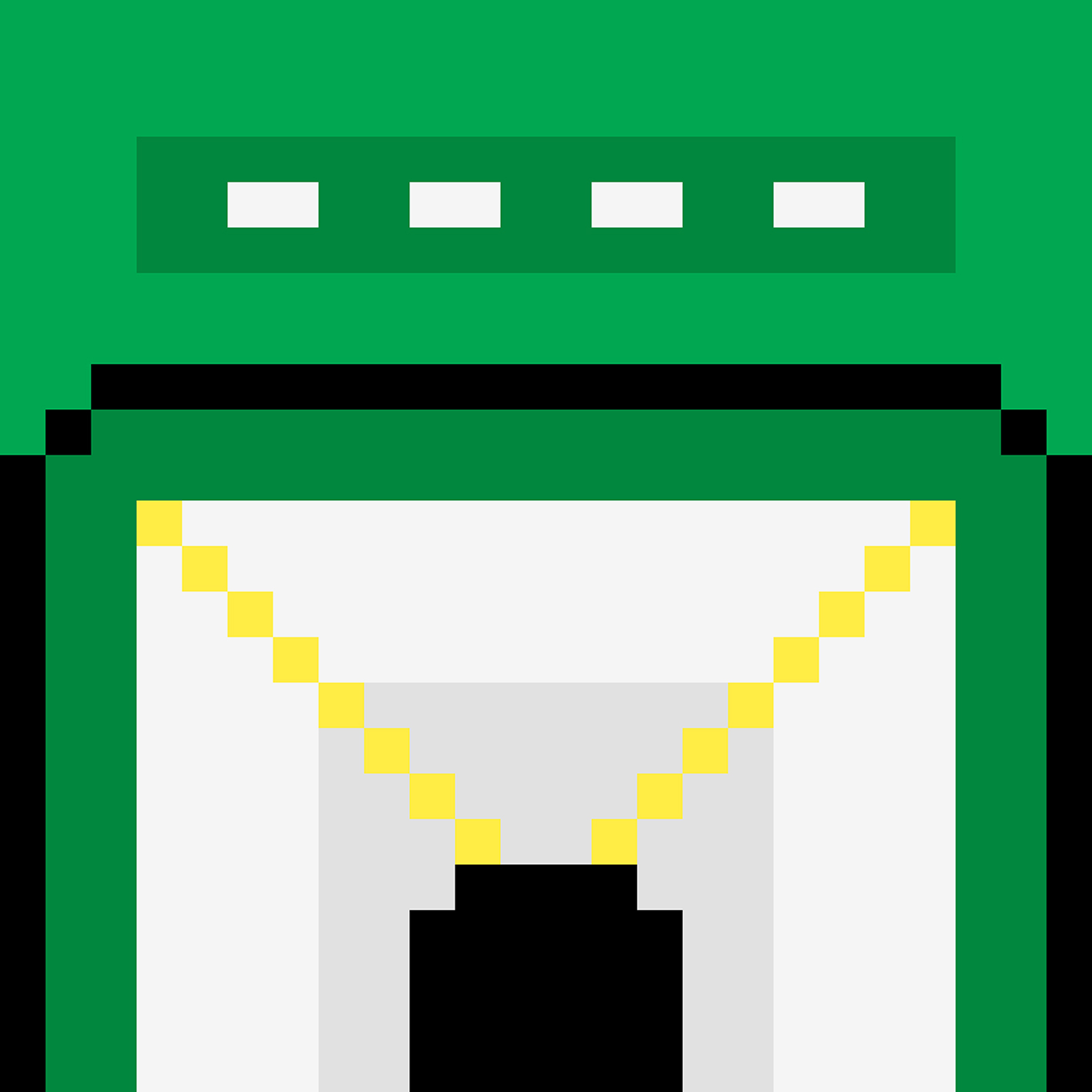 楊宗翰《NFT Pixel Tunnel #42》，2021