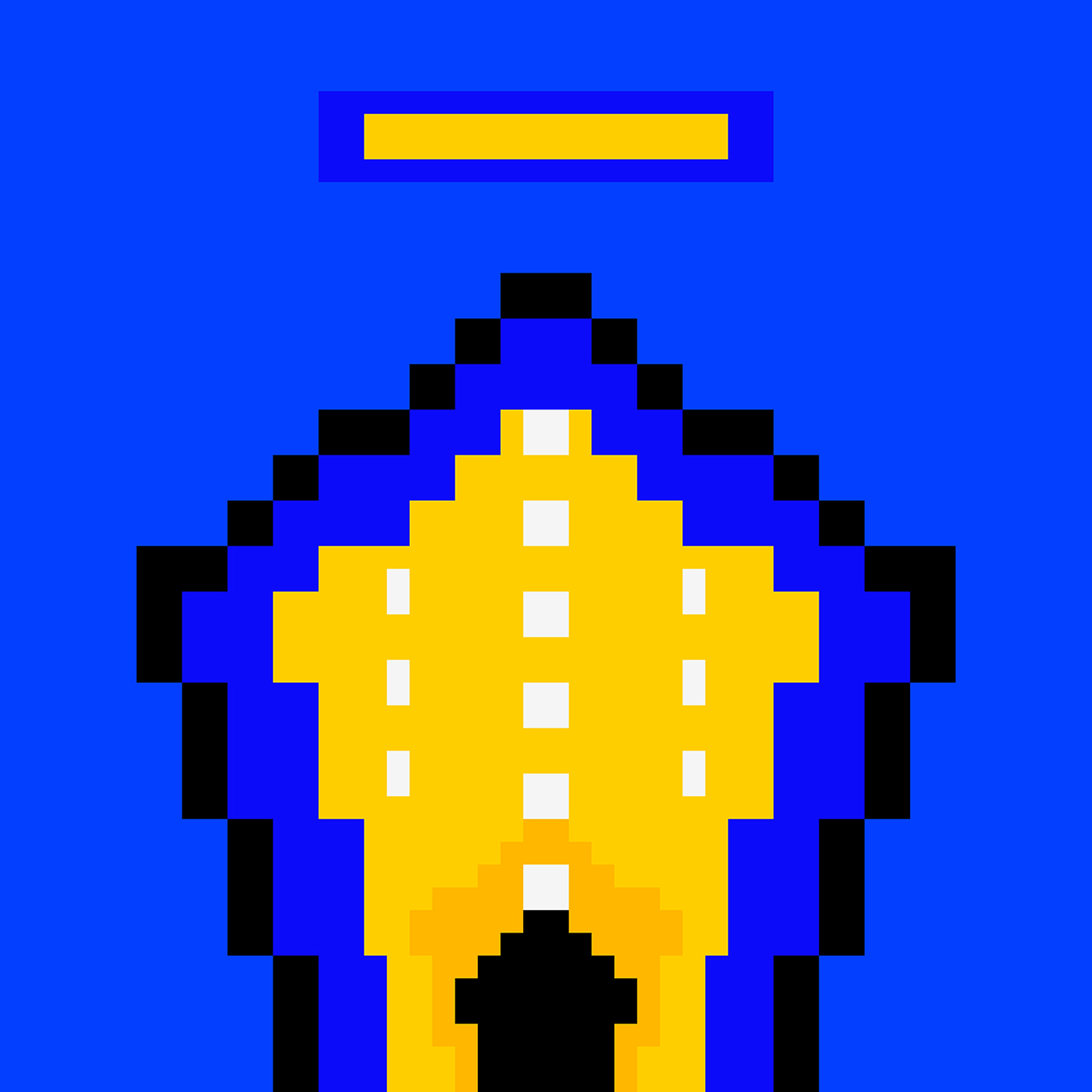 楊宗翰《NFT Pixel Tunnel #108》,2021