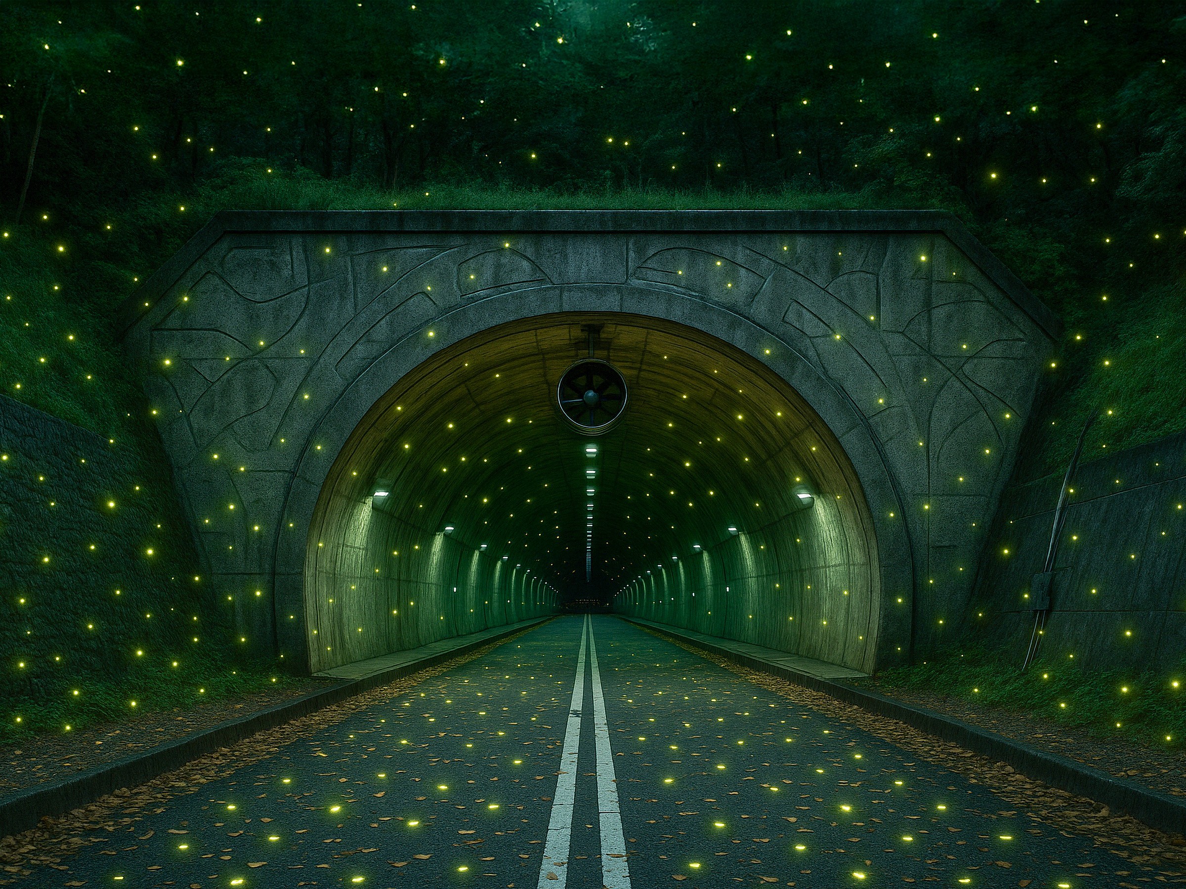 楊宗翰《Tunnel of Four Seasons #02》，2025