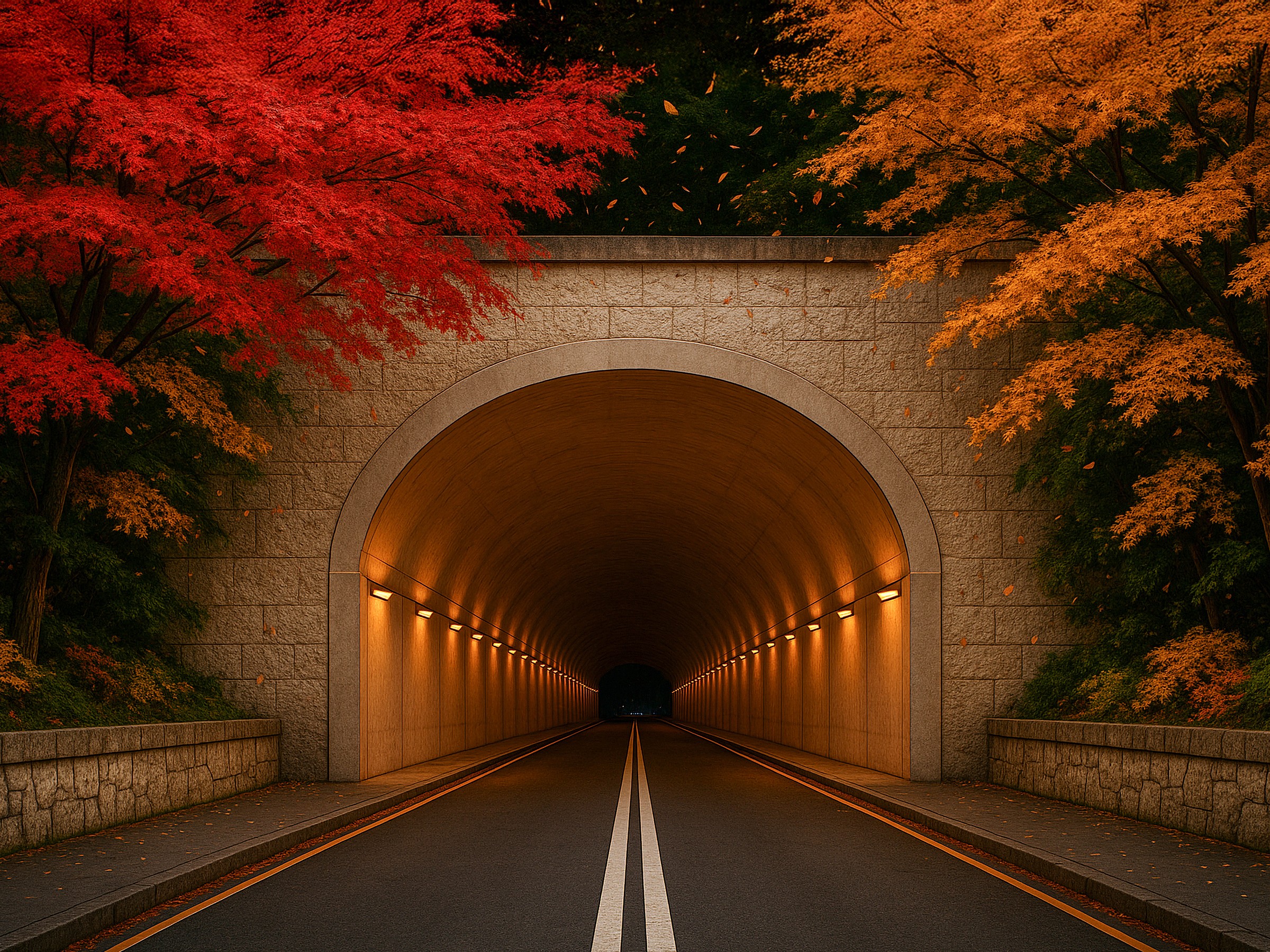 楊宗翰《Tunnel of Four Seasons #03》,2025